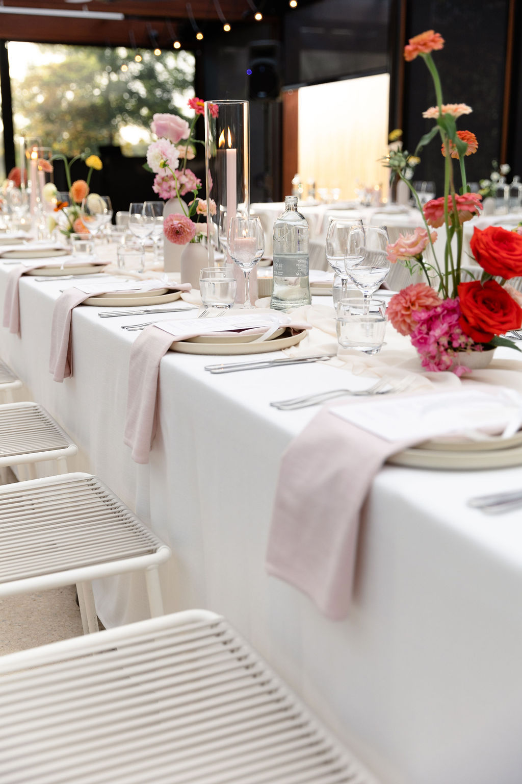 Mitolo Wines Wedding Styling The Modern Approach, McLaren Vale, Fleurieu Peninsula, Colourful Flowers