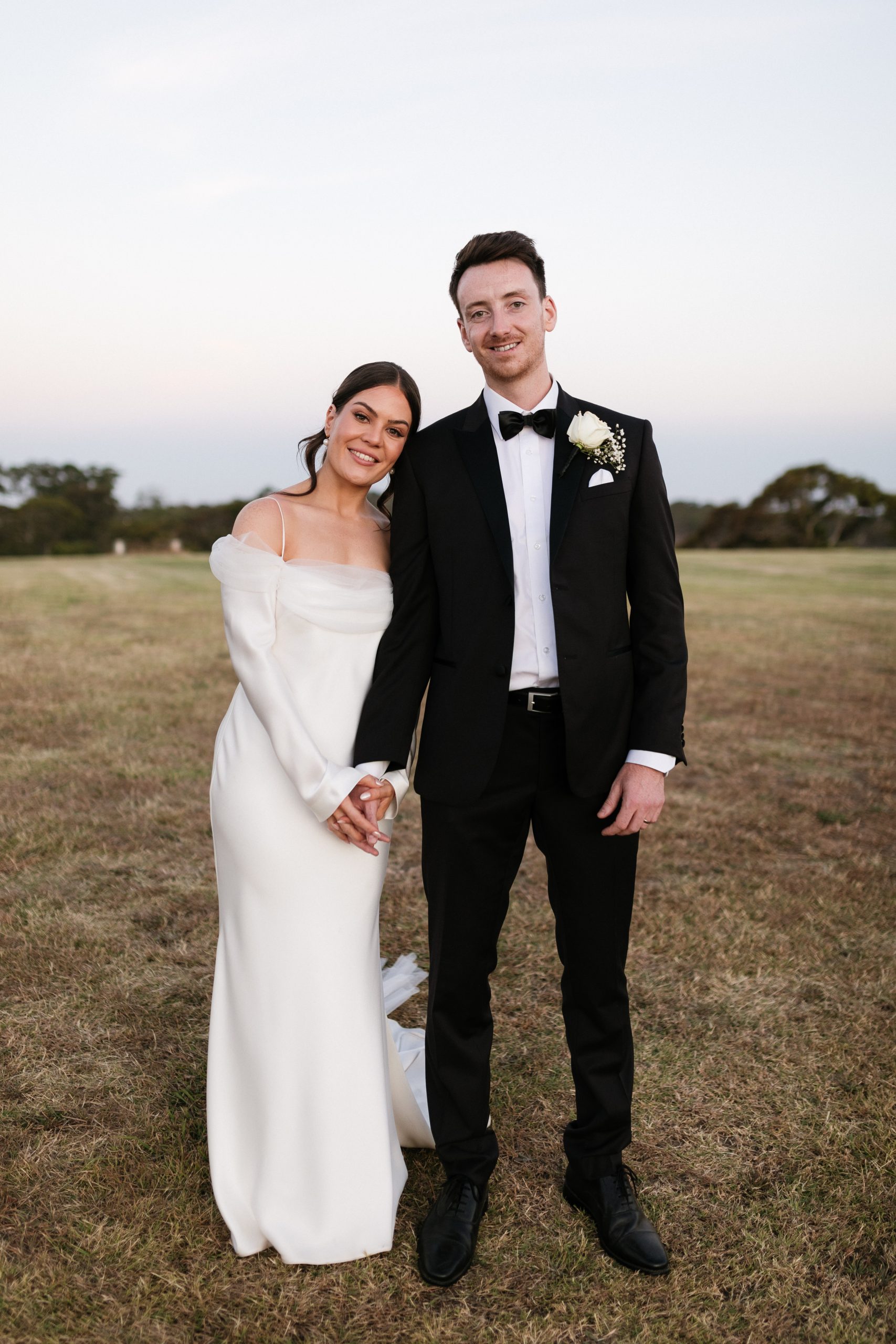 Portrait of bride and groom photographer Jack Small