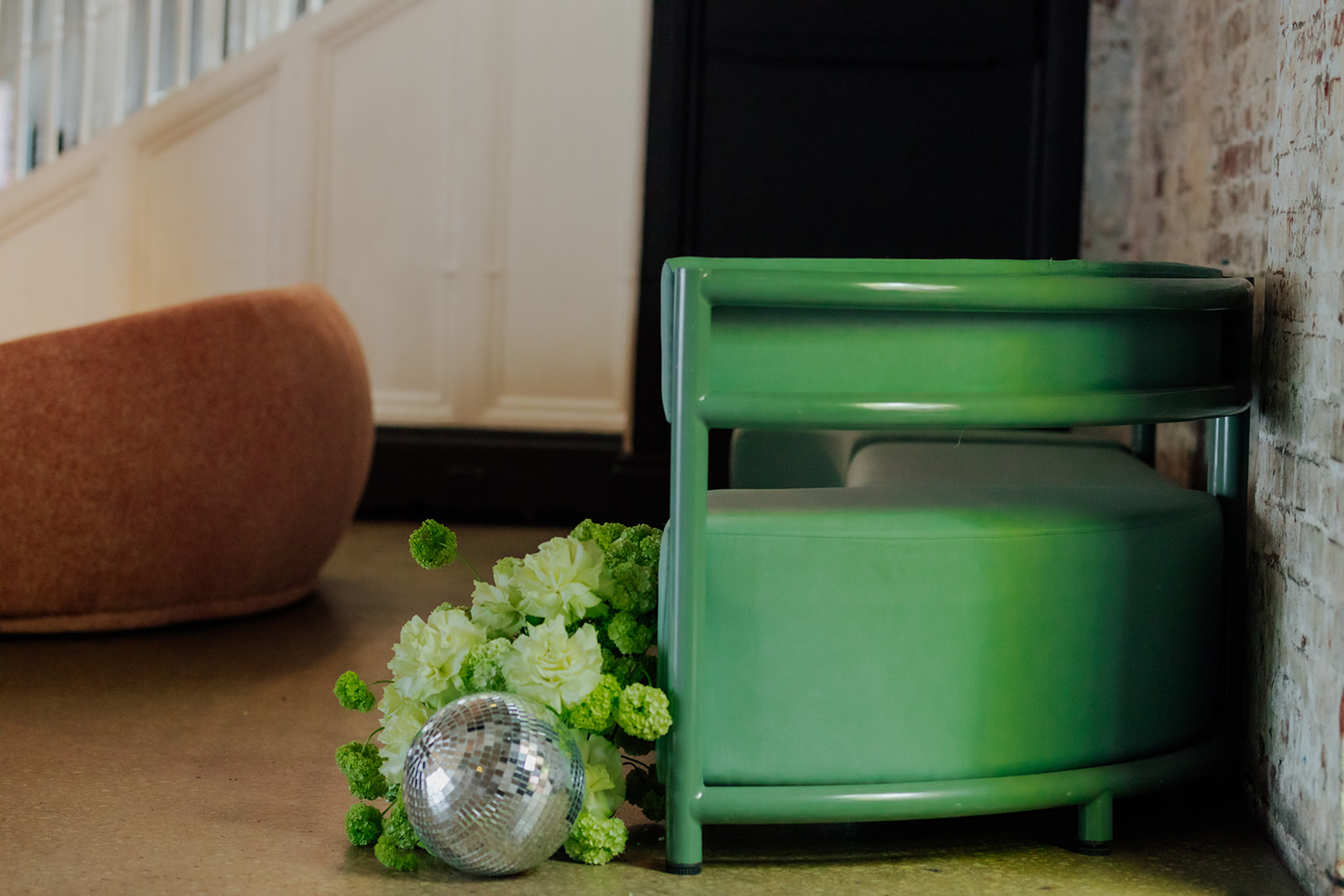 Intimate wedding infused with fun and colour