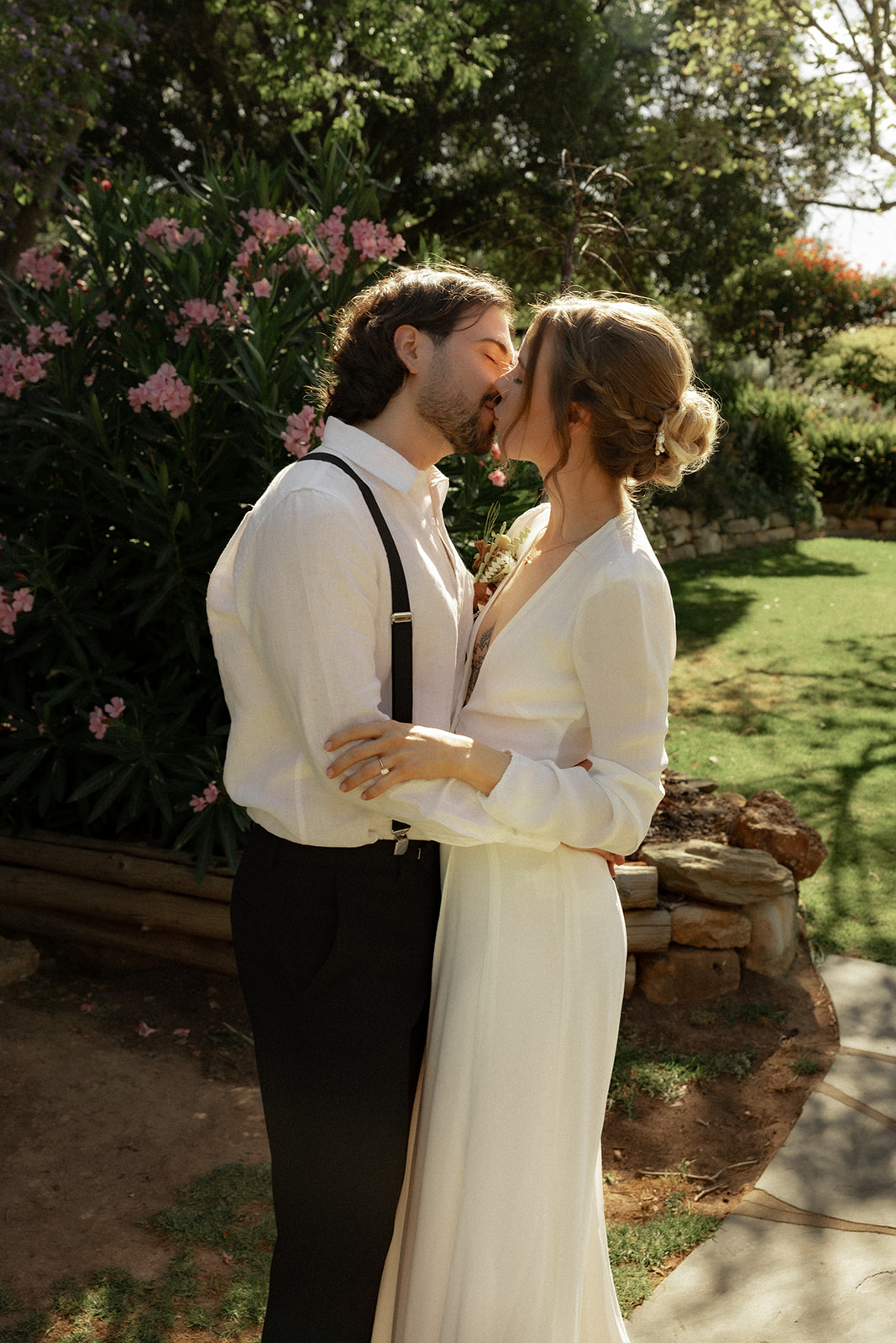 Intimate wedding at Coriole Vineyard