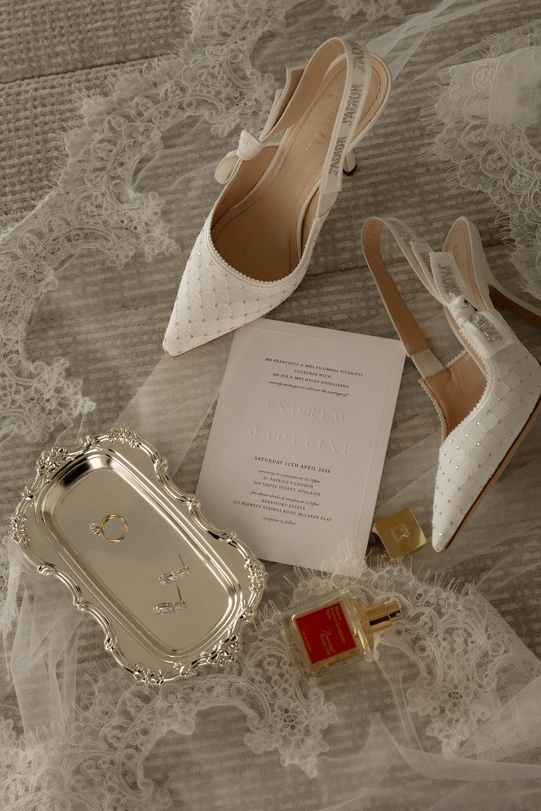 Black and white wedding at Beresford Estate in Adelaide