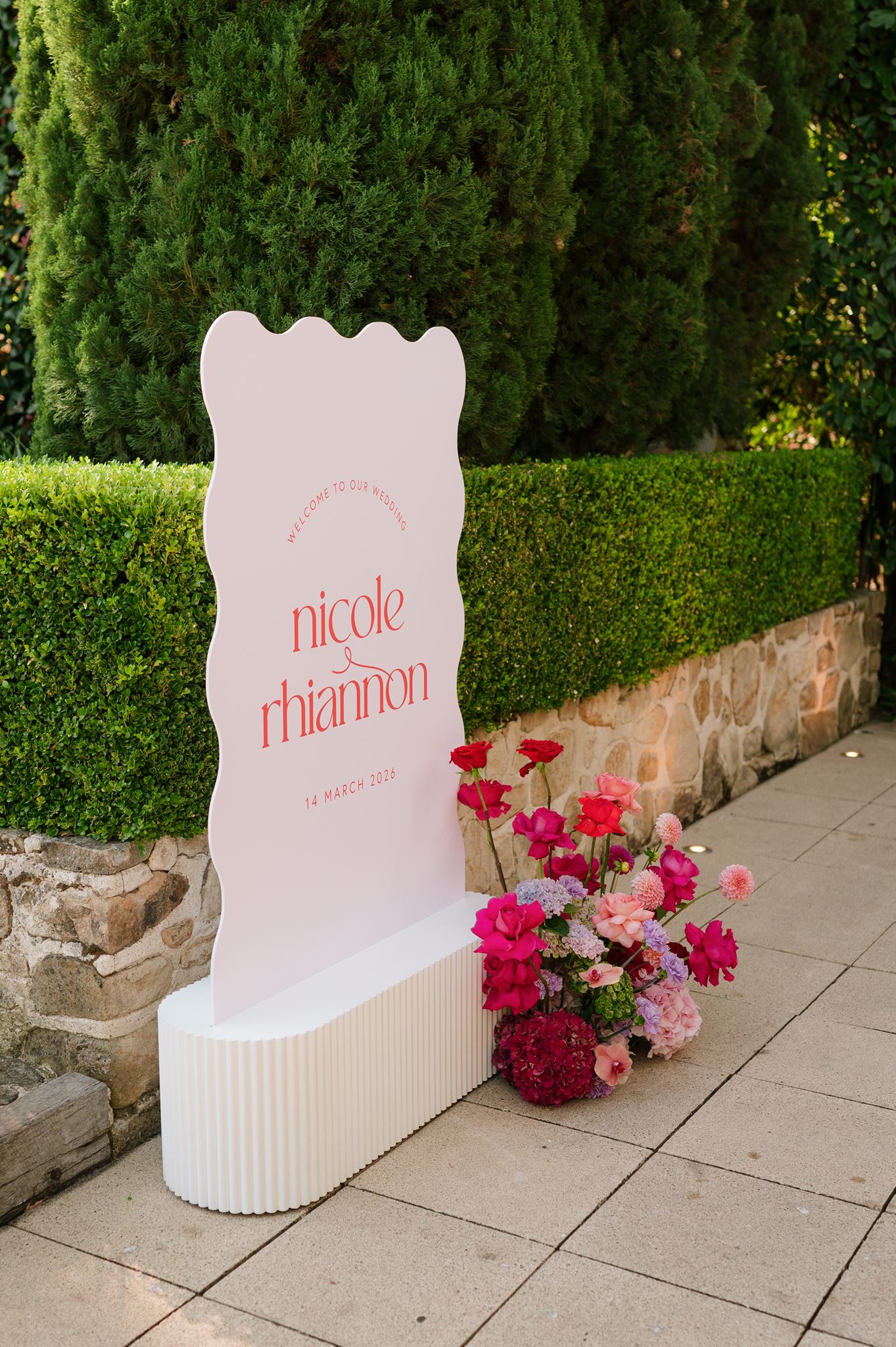 Colourful Wedding Styling at Goldings Winery Adelaide
