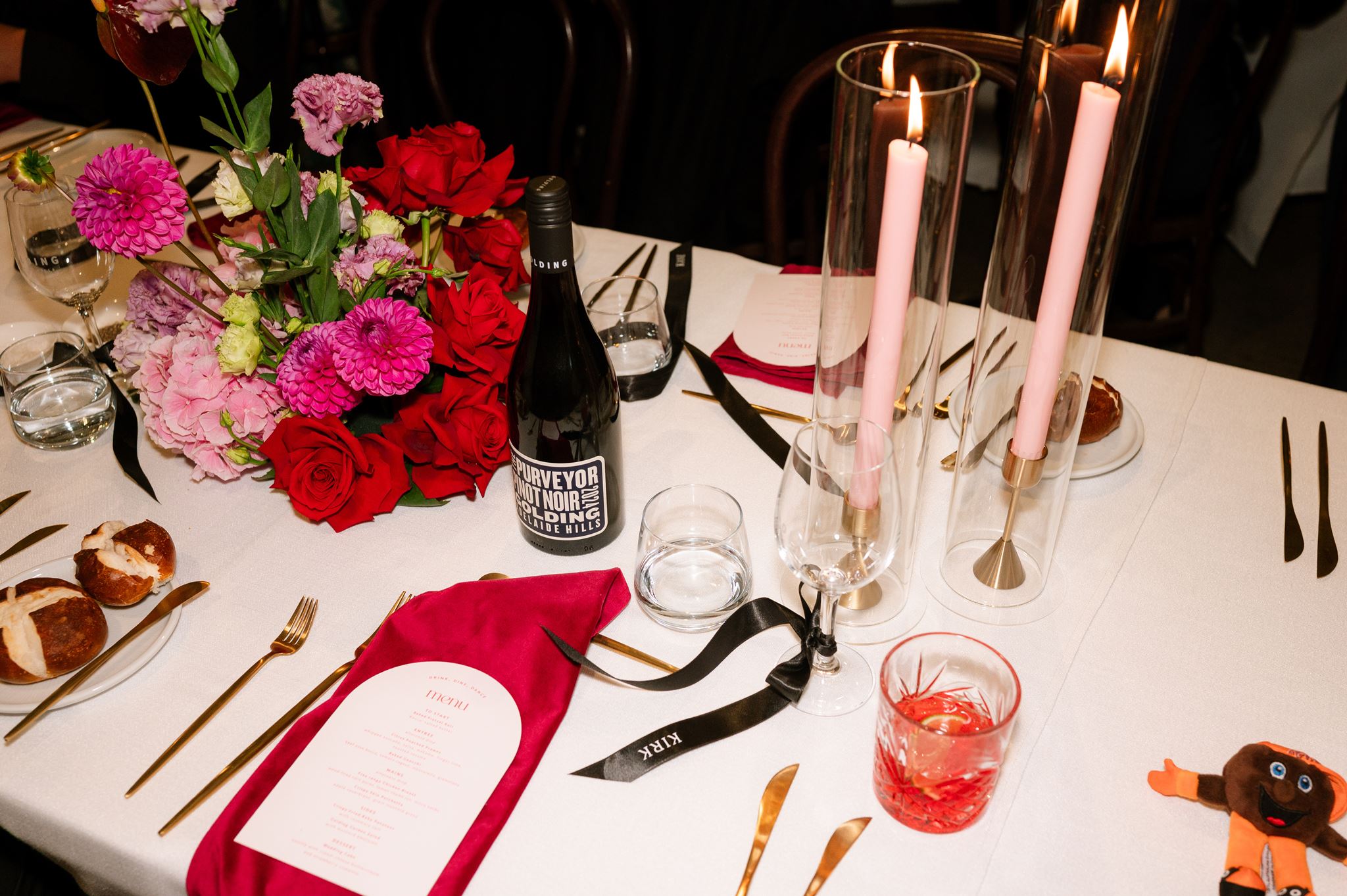 Colourful Wedding Styling at Goldings Winery Adelaide